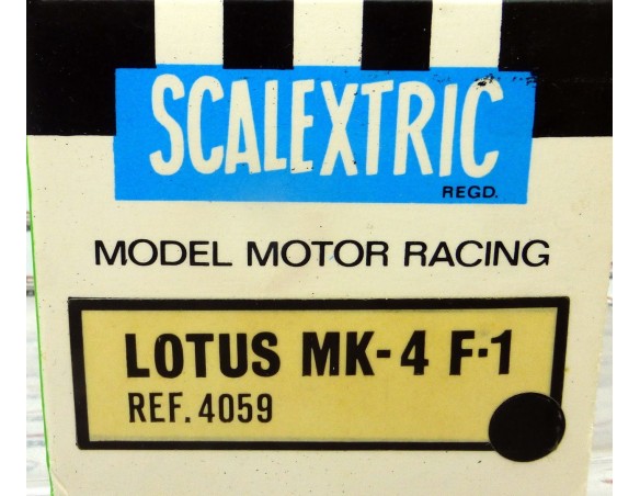 LOTUS JRS MK4 JOHN PLAYER REF.4059 EXIN CON CAJA