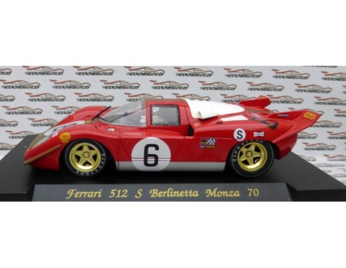 FERRARI 512 S BERLINETTA MONZA 70 Nº6 REF.C23 FLY