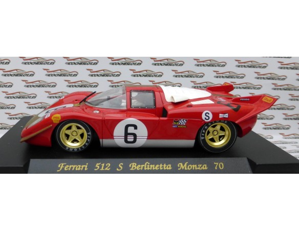 FERRARI 512 S BERLINETTA MONZA 70 Nº6 REF.C23 FLY