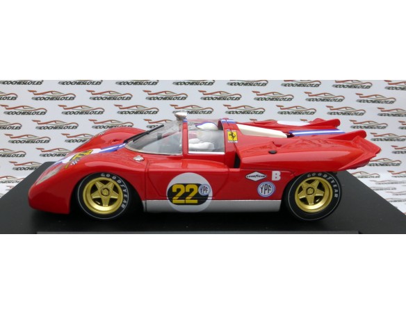FERRARI 512 S “8º Buenos Aires 71” ROJO REF.C3 FLY