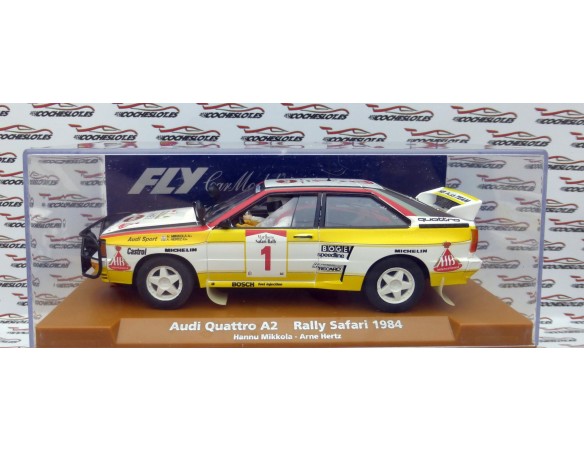 AUDI QUATTRO A2 RALLY SAFARI MONTECARLO 1984 REF.88258 FLY