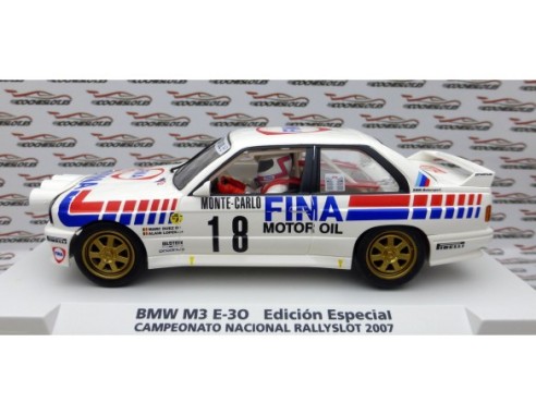 BMW M3 E30 ED.ESPECIAL CAMPEONATO NACIONAL RALLY SLOT 2007 REF.99077 FLY