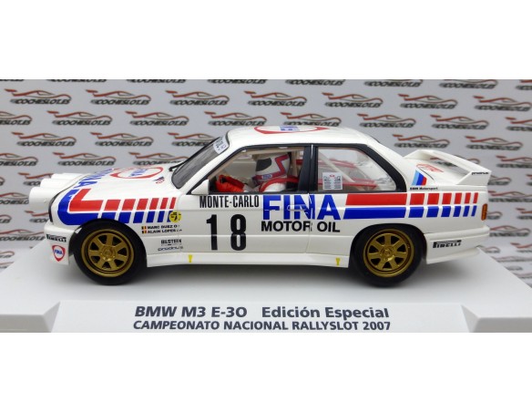 BMW M3 E30 ED.ESPECIAL CAMPEONATO NACIONAL RALLY SLOT 2007 REF.99077 FLY