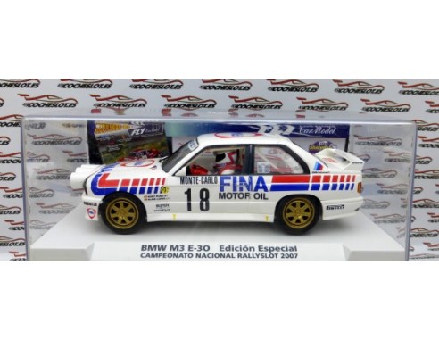 BMW M3 E30 ED.ESPECIAL CAMPEONATO NACIONAL RALLY SLOT 2007 REF.99077 FLY