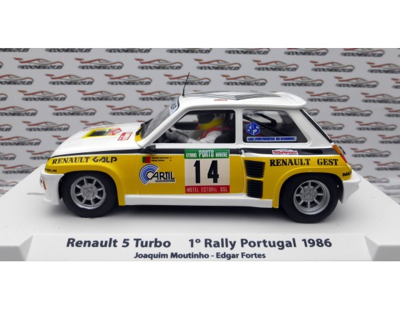 RENAULT 5 TURBO 1st R.PORTUGAL 1986 LIMITED ED.MINI-PARTES REF.99126 FLY