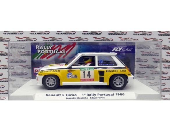 RENAULT 5 TURBO 1st R.PORTUGAL 1986 LIMITED ED.MINI-PARTES REF.99126 FLY
