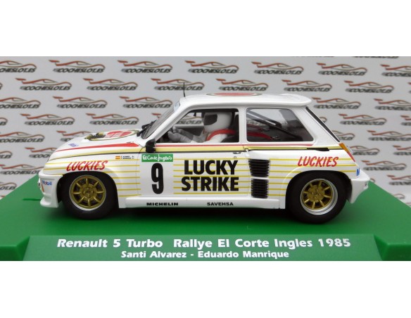RENAULT 5 TURBO RALLY EL CORTE INGLES 1985 REF.037301 FLY