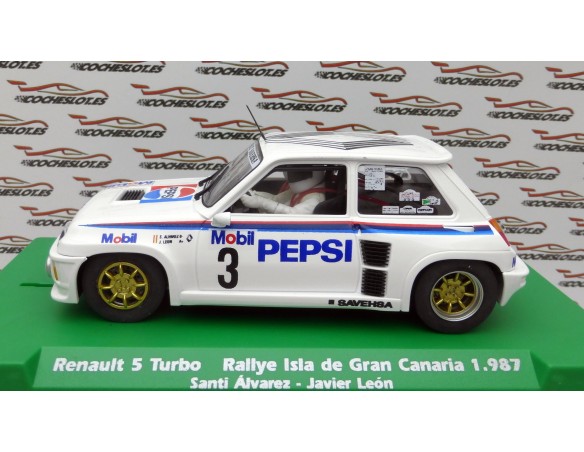 RENAULT 5 TURBO RALLY ISLA DE G.CANARIAS 1987 REF.037302 FLY