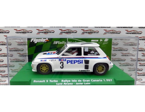 RENAULT 5 TURBO RALLY ISLA DE G.CANARIAS 1987 REF.037302 FLY