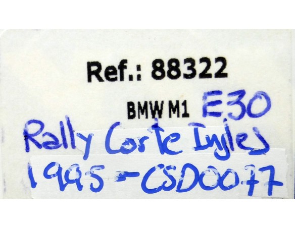 BMW M3 E30 REDECORADO