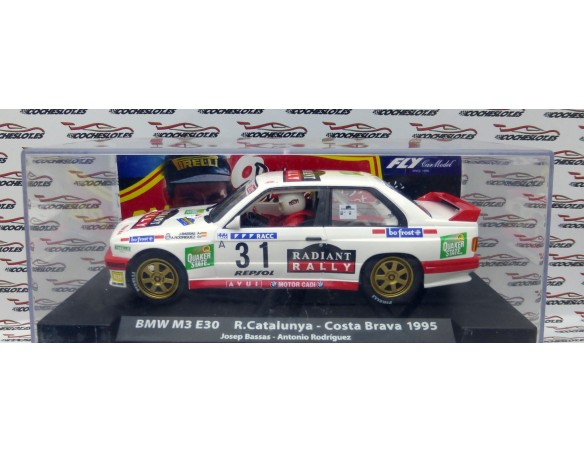 BMW M3 E30 ED.RALLY CLASSICS RALLY CAT.COSTA BRAVA 1995 REF.99133 FLY