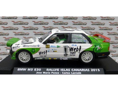 BMW M3 E30 RALLY ISLAS CANARIAS 2015 REF.038305 FLYSLOT