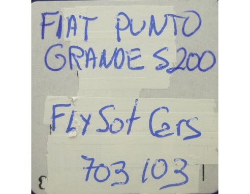 FIAT PUNTO S200 RALLYE SHOW MONZA 2008 REF.703103 FLYSLOT