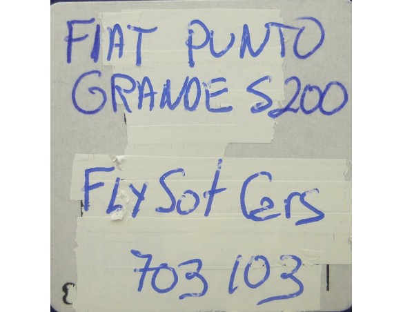 FIAT PUNTO S200 RALLYE SHOW MONZA 2008 REF.703103 FLYSLOT