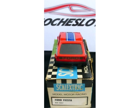 Ford Fiesta CON CAJA E INSTRUCCIONES	ROJO 1980	REF.	4057	EXIN