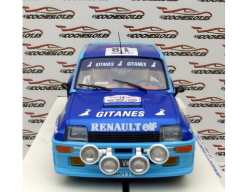 RENAULT 5 TURBO TOUR DE CORSE 1980 GITANES PEANA BLANCA REF.E2042 FLY