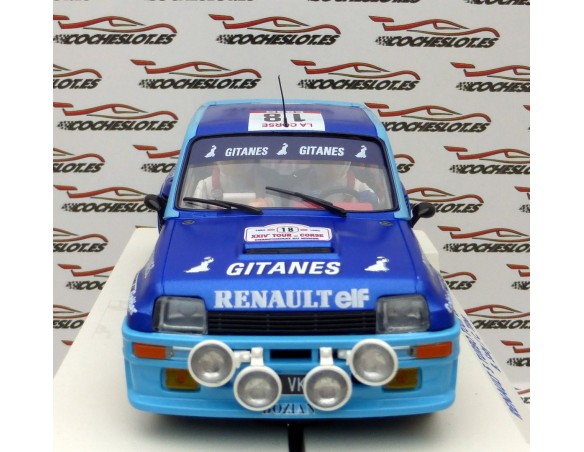 RENAULT 5 TURBO TOUR DE CORSE 1980 GITANES PEANA BLANCA REF.E2042 FLY
