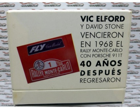 PORSCHE 911T RALLY MONTE CARLO HISTORIQUE 2008 REF.99115 FLY