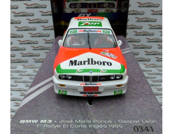 BMW M3 E30 1ºR.EL CORTE INGLES 1995 PONCE MOTORPORT COL.03 REF.99071 FLY
