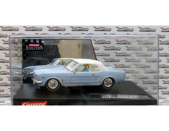 FORD MUSTANG CONVERTIBLE JAMES BOND 007 THUNDERBALL REF.25738 CARRERA