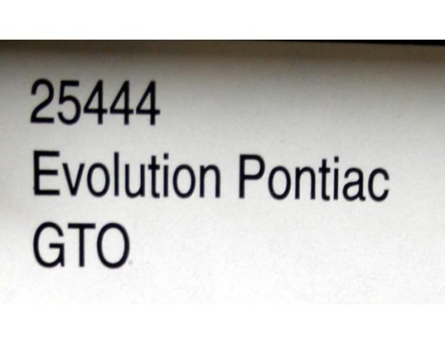 EVOLUTION PONTIAC GTO REF.25444 CARRERA