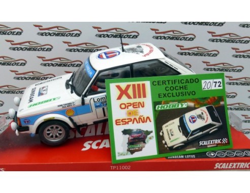 TALBOT SUNBEAM LOTUS XII OPEN DE ESPAÑA REF.6386 TECNITOYS