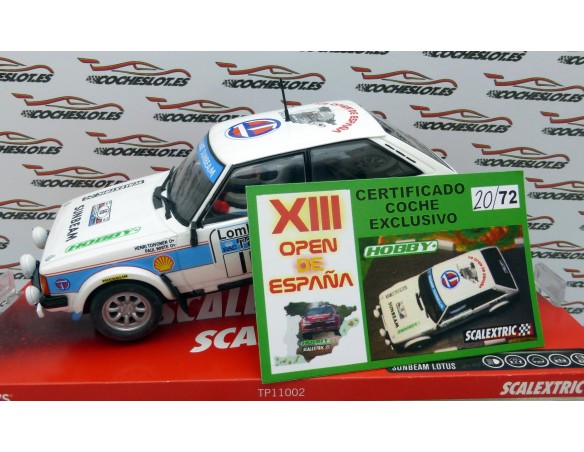 TALBOT SUNBEAM LOTUS XII OPEN DE ESPAÑA REF.6386 TECNITOYS