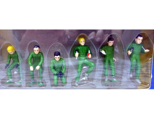 FIGURAS MECANICOS VERDES RALLY REF.8841 TECNITOYS