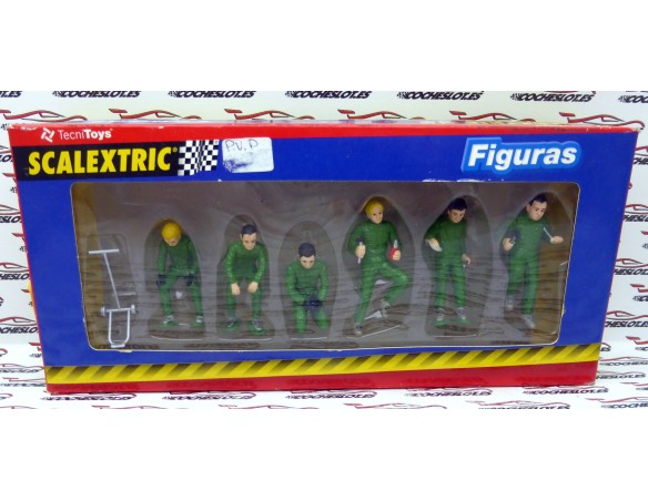 FIGURAS MECANICOS VERDES RALLY REF.8841 TECNITOYS