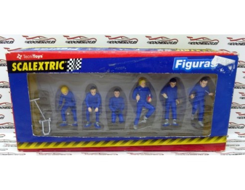 FIGURAS MECANICOS AZULES RALLY REF.8841 TECNITOYS