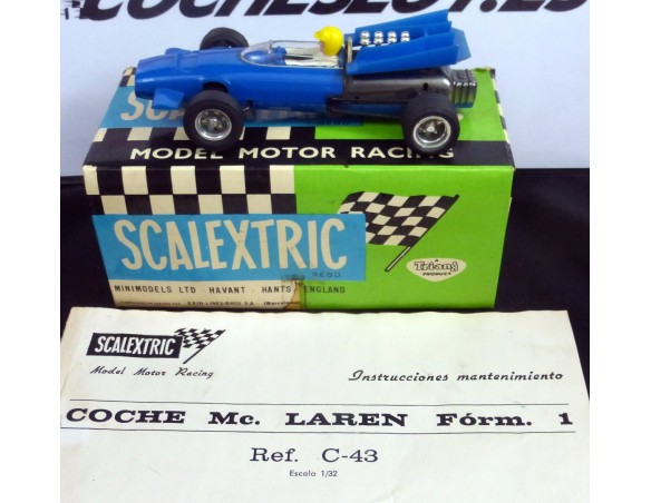 MCLAREN F1 CON CAJA E INSTRUCCIONES 1970 REF.C43 EXIN