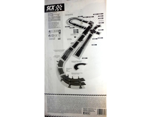 PISTA DE CONEXIONES PLUS REF.88210 SCX