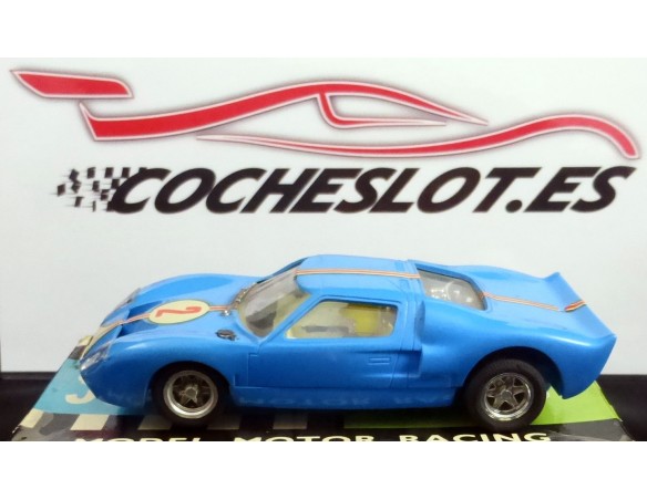 FORD GT 40 AZUL CON CAJA	1968	REF.	C35	EXIN