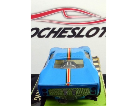 FORD GT 40 AZUL CON CAJA	1968	REF.	C35	EXIN