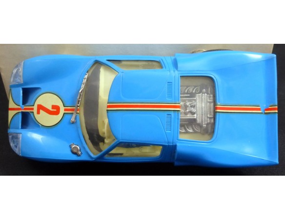 FORD GT 40 AZUL CON CAJA	1968	REF.	C35	EXIN