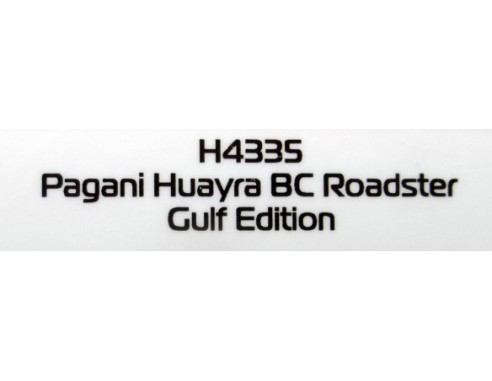 PAGANI HUAYRA BC ROADSTER GULF EDITION REF.H4335 SUPERSLOT
