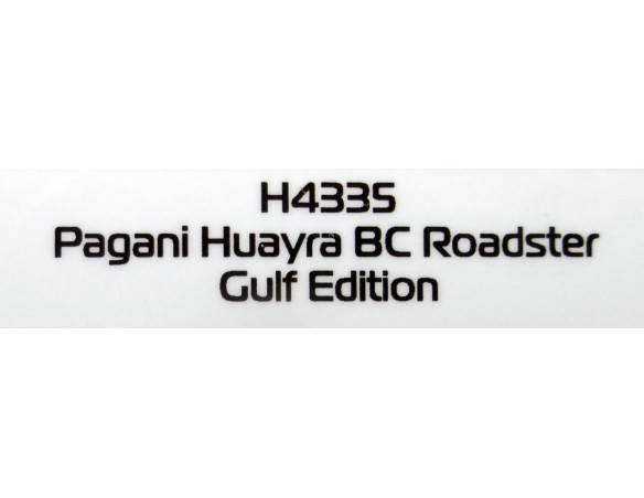 PAGANI HUAYRA BC ROADSTER GULF EDITION REF.H4335 SUPERSLOT