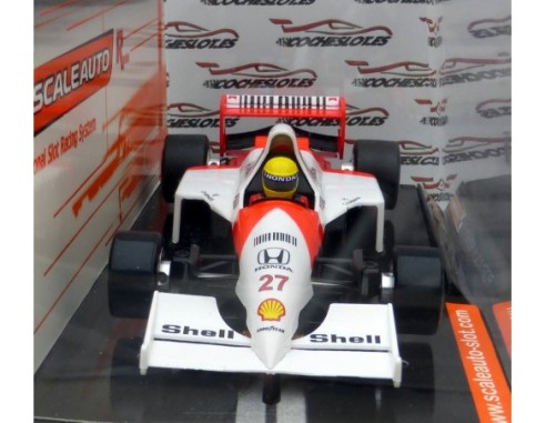 FORMULA 90-97 1990 Nº27 WHITE/RED MP4 5b REF.SC6264 SCALEAUTO
