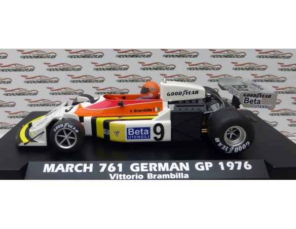 MARCH 761 GERMAN GP 1976 CON PILOTO REF.A2043 FLY