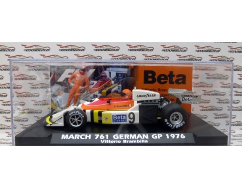 MARCH 761 GERMAN GP 1976 CON PILOTO REF.A2043 FLY