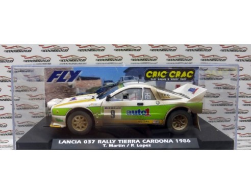 LANCIA 037 RALLY TIERRA CARDONA 1986 REF.E2043 LIMPIO FLY