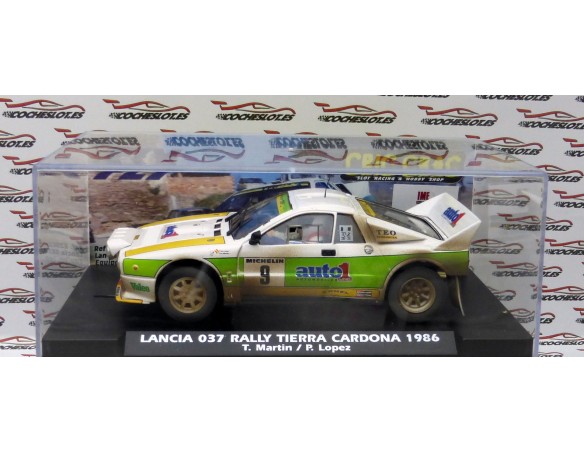 LANCIA 037 RALLY TIERRA CARDONA 1986 SUCIO REF.E2043 FLY