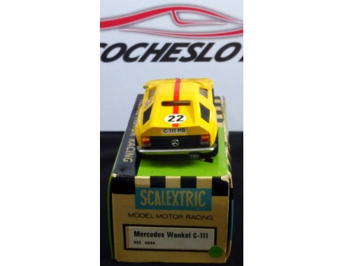 Mercedes Wankel C-111 AMARILLO	 VERDE CON CAJA  1970	REF.	C-44	EXIN