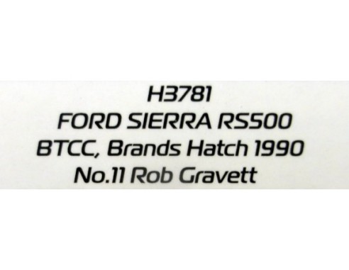FORD SIERRA RS500 BTCC BRANDS HATCH 1990 Nº11 REF.H3781 SUPERSLOT