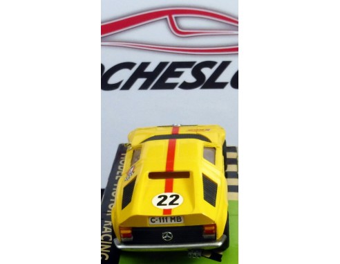 Mercedes Wankel C-111 AMARILLO	 VERDE CON CAJA  1970	REF.	C-44	EXIN