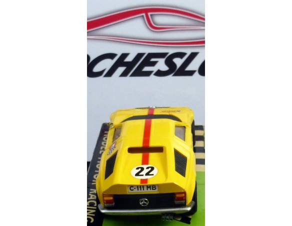 Mercedes Wankel C-111 AMARILLO	 VERDE CON CAJA  1970	REF.	C-44	EXIN