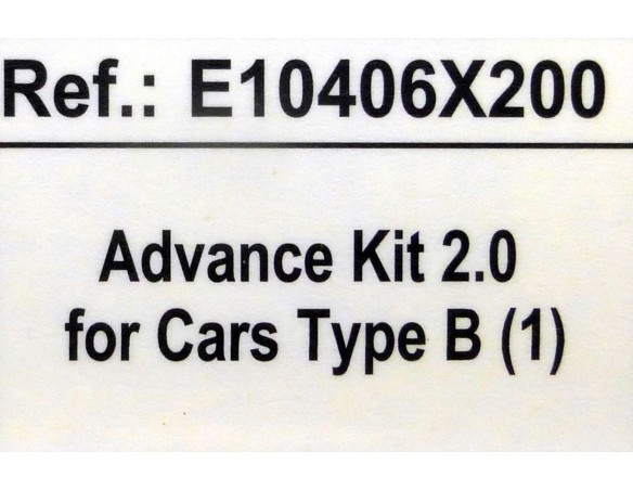 KIT 2.0 FOR CARS TYPE B(1) REF.E10406X200 CHIP ADVANCE SCX