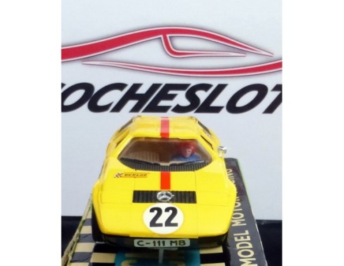 Mercedes Wankel C-111 AMARILLO	 VERDE CON CAJA  1970	REF.	C-44	EXIN