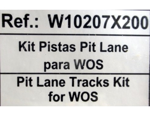 KIT PISTAS PIT LANE PARA WOS REF.W10207X200 EDUCA