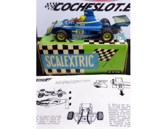 Ferrari B3 F1 AZUL	CON CAJA E INSTRUCCIONES	1975 REF.	4052	EXIN